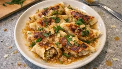 冷凍餃子がさっぱり主役に:大根おろしの中華だれでカリッと仕上げる簡単レシピ