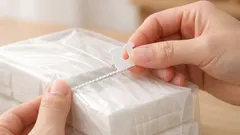 ソフトパックティッシュが破れない開け方は食パンの留め具で解決