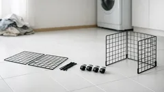 ダイソーで10分DIY 2段洗濯カゴをワイヤーネットで作る方法