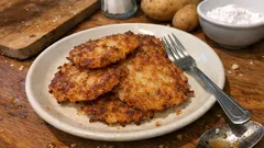 外ザク中ホクがうれしい。フライパンで作る家のハッシュドポテト