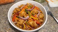 温めた唐揚げに熱々だれをかけるだけ：さっぱり南蛮漬け（作り置きOK）