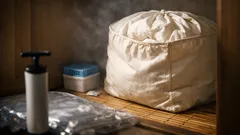 羽毛布団の収納は圧縮しないが正解、ふんわり感を守るしまい方