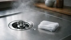 排水口掃除がラクになるコツは「洗うパーツを減らす」だった