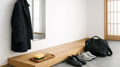 外出10分前でも間に合う、コートのホコリと毛玉を日用品でサッと整える方法