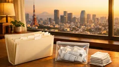 ダイソーだけで完成、月別レシート収納の正解ルール