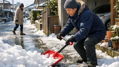 家の前の雪かき、義務はある？公道と私有地の責任ラインをわかりやすく解説