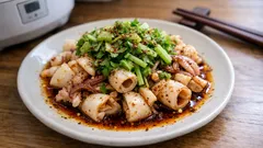 混ぜてかけるだけで本格中華。しびれ旨辛「麻辣イカ（マーラーイカ）」の簡単冷菜レシピ