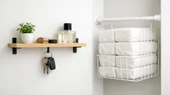 賃貸でもできる100均壁面収納アイデア3選 プッシュピンで“置き場”を増やす