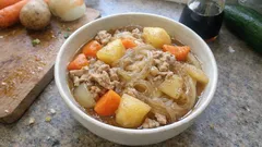 春雨入り肉じゃが:煮汁をしっかり吸わせて、つるんと満足おかずに