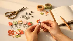 捨てられないお菓子箱が文房具に変わる かわいい手作りクリップ3選