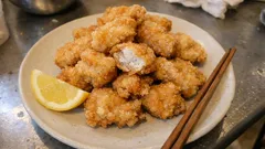 身欠きシロサバフグで作る、ふんわり白身のふぐ唐揚げ—しょうゆ＋酒の下味で香ばしく