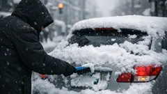 雪でナンバープレートが隠れたら違反になる？知っておきたい基準と対処法