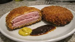 薄切りハムで厚切り気分：重ねて作るサクサク簡単ハムカツ