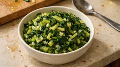 生ザーサイが手に入ったら—にんにく香るシンプル炒めでシャキッと副菜