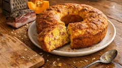 すりおろしが決め手。かぼちゃとスペックの塩味チャンベッラをしっとりふんわり焼くレシピ