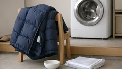ダウンジャケットは洗濯機で洗える？失敗しない洗濯表示の見方と手順