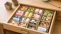 ダイソーの紙ポットが引き出し収納に神だった 110円でごちゃつき激減