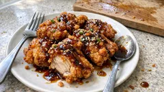 カリッと揚げて、甘だれは後がけ。食感が残る「甘だれ唐揚げ」の作り方