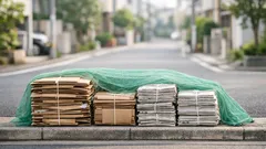 資源ごみの持ち去り対策はこれだけ、前日出しをやめて安全に防ぐコツ