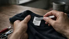 洗濯表示タグのチクチクが消える 100均の爪やすりで目立ちにくく外すコツ