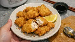 サメガレイの唐揚げ｜一晩下味で臭みすっきり、サクッと軽い衣に