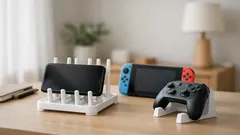 セリアのボトル乾燥スタンドが机上整理に神だった、スマホもSwitchも置ける活用術