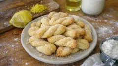 卵もバターも不要。牛乳とサラダ油で作る、やさしいレモンクッキーの焼き方